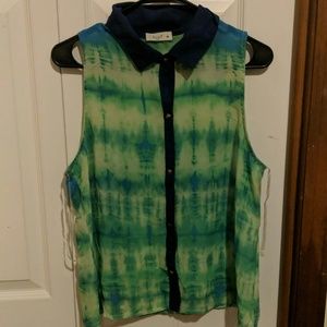 Tie Dye Blouse